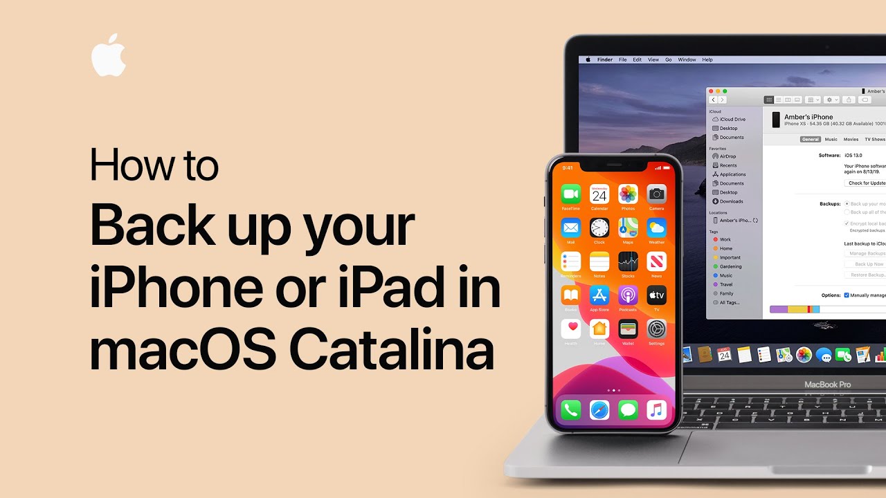 How to manage iphone apps from mac catalina mac